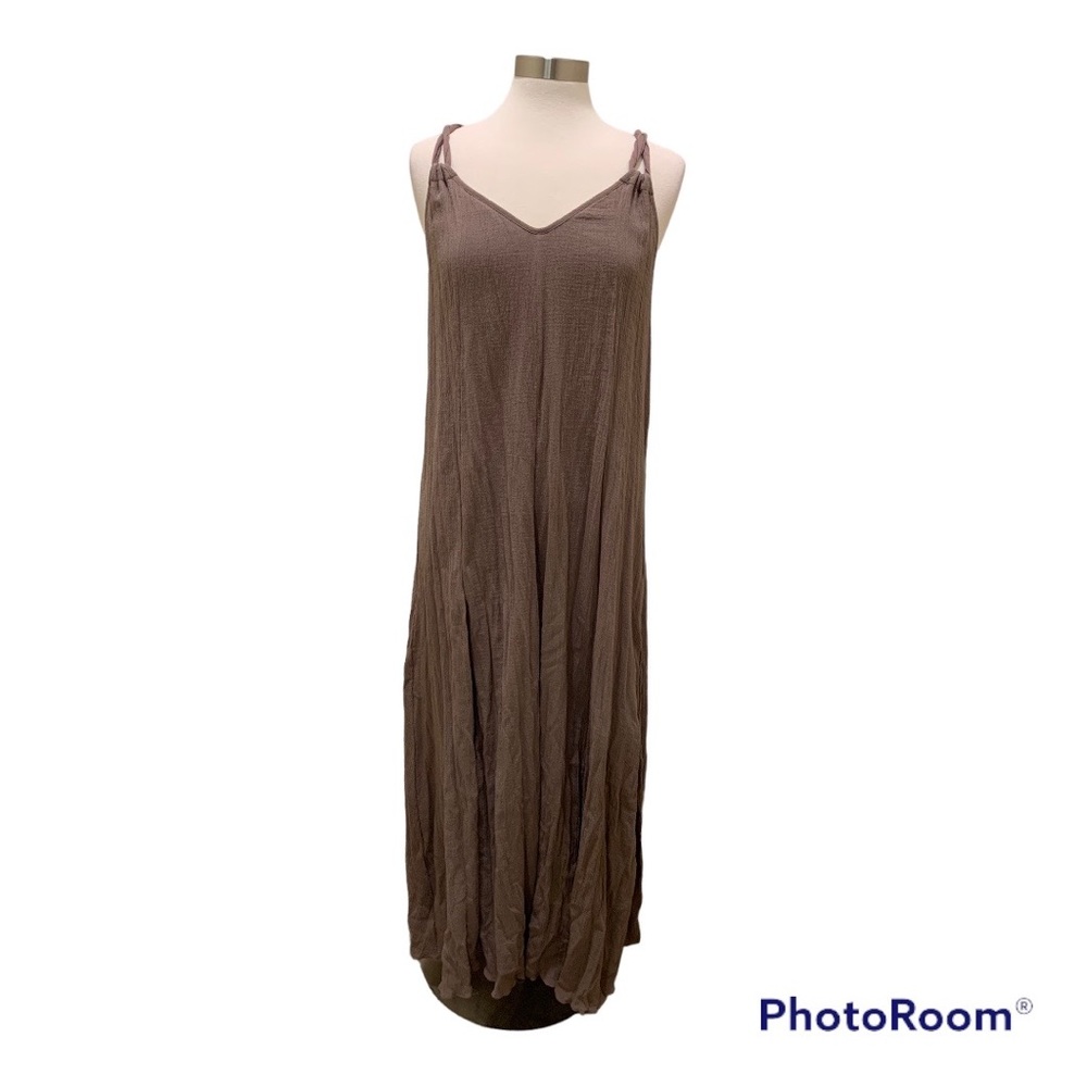 Garnet Hill Gauze Long Beach Dress Sz L
